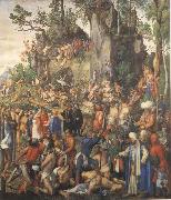 Albrecht Durer The Martyrdom of the ten thousand Germany oil painting artist